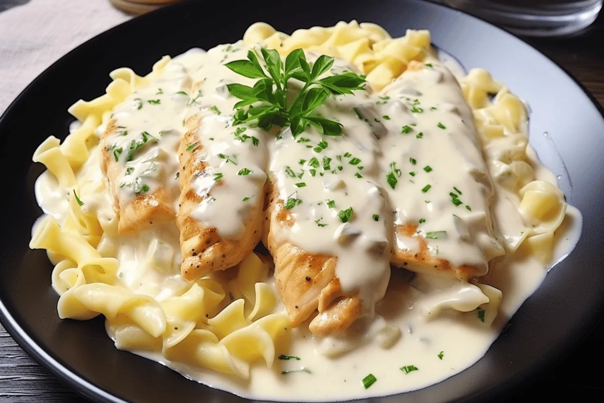 Creamy Cheese Sauce for Chicken