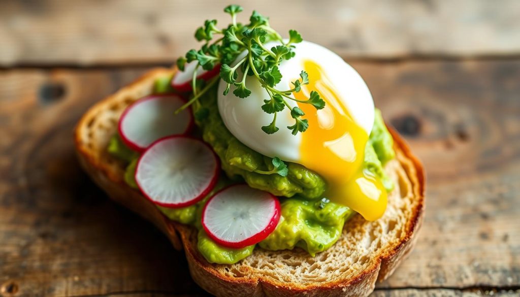 Avocado Toast with Poached Egg