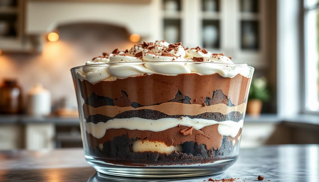 Baileys Chocolate Cheesecake Trifle