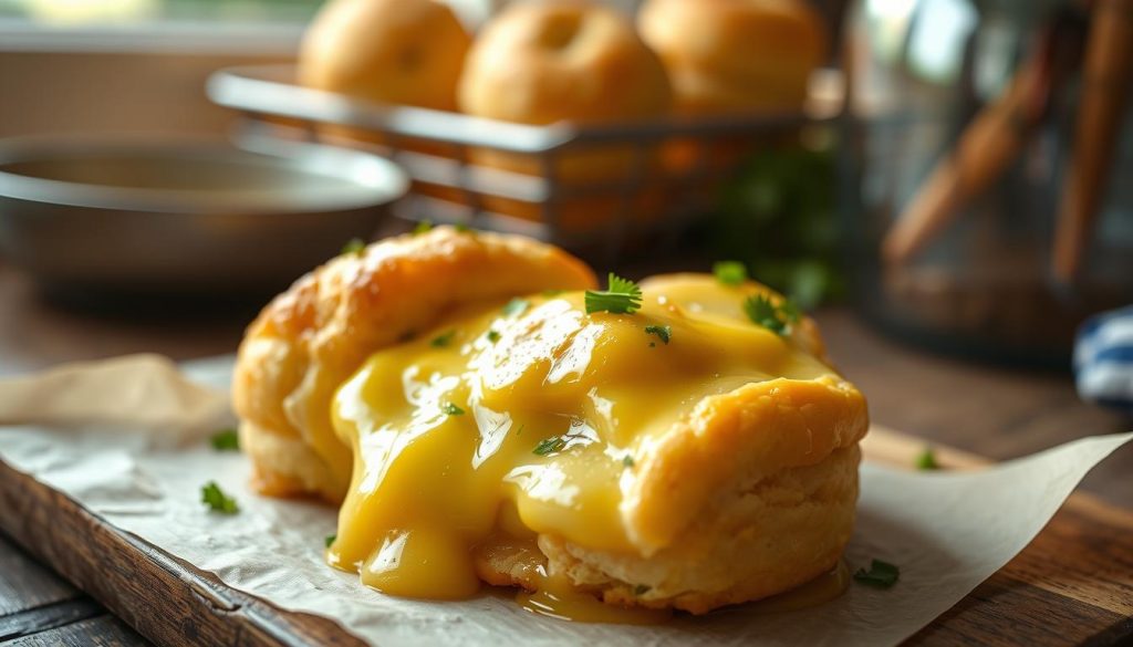 Pillsbury Biscuit Garlic Butter Cheese Bombs