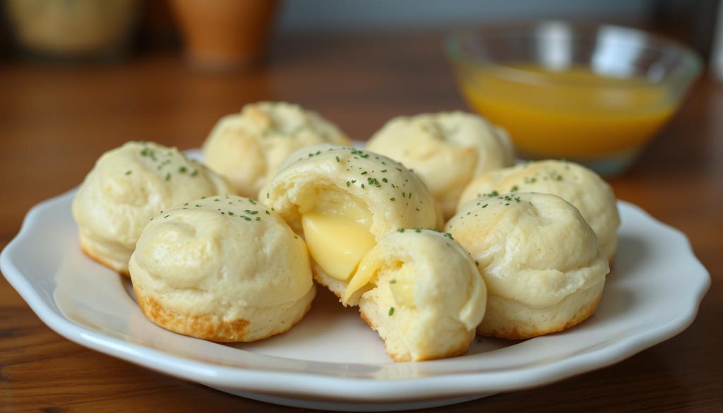 Pillsbury Biscuit Garlic Butter Cheese Bombs