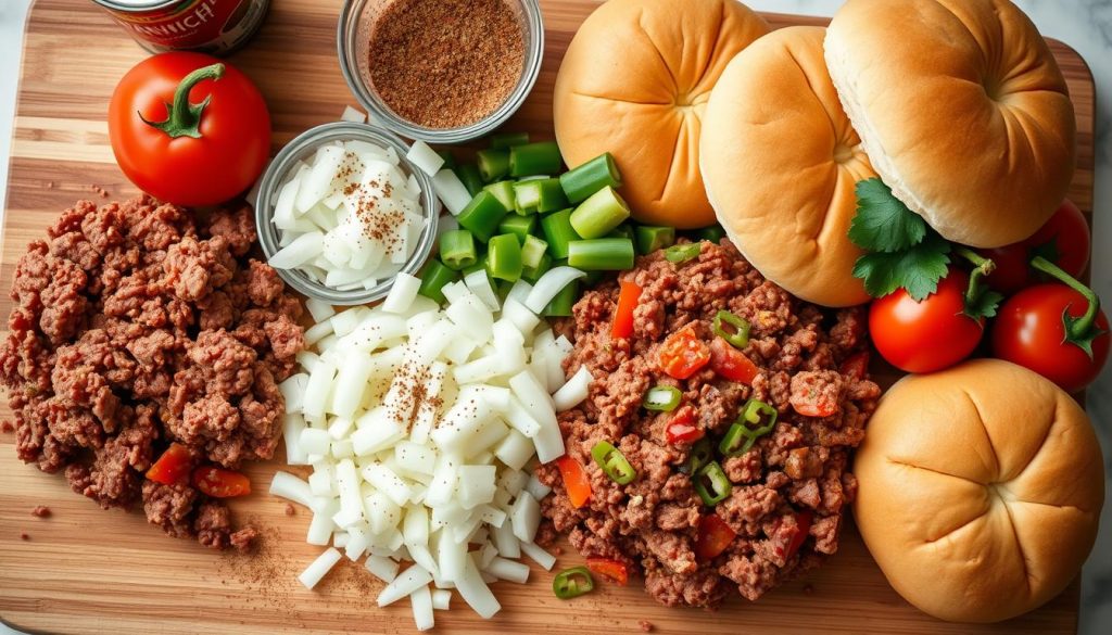 Sloppy joe ingredients