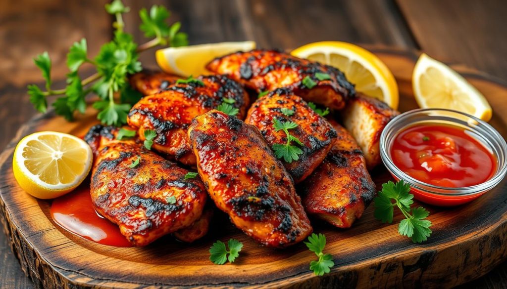 blackened chicken strips