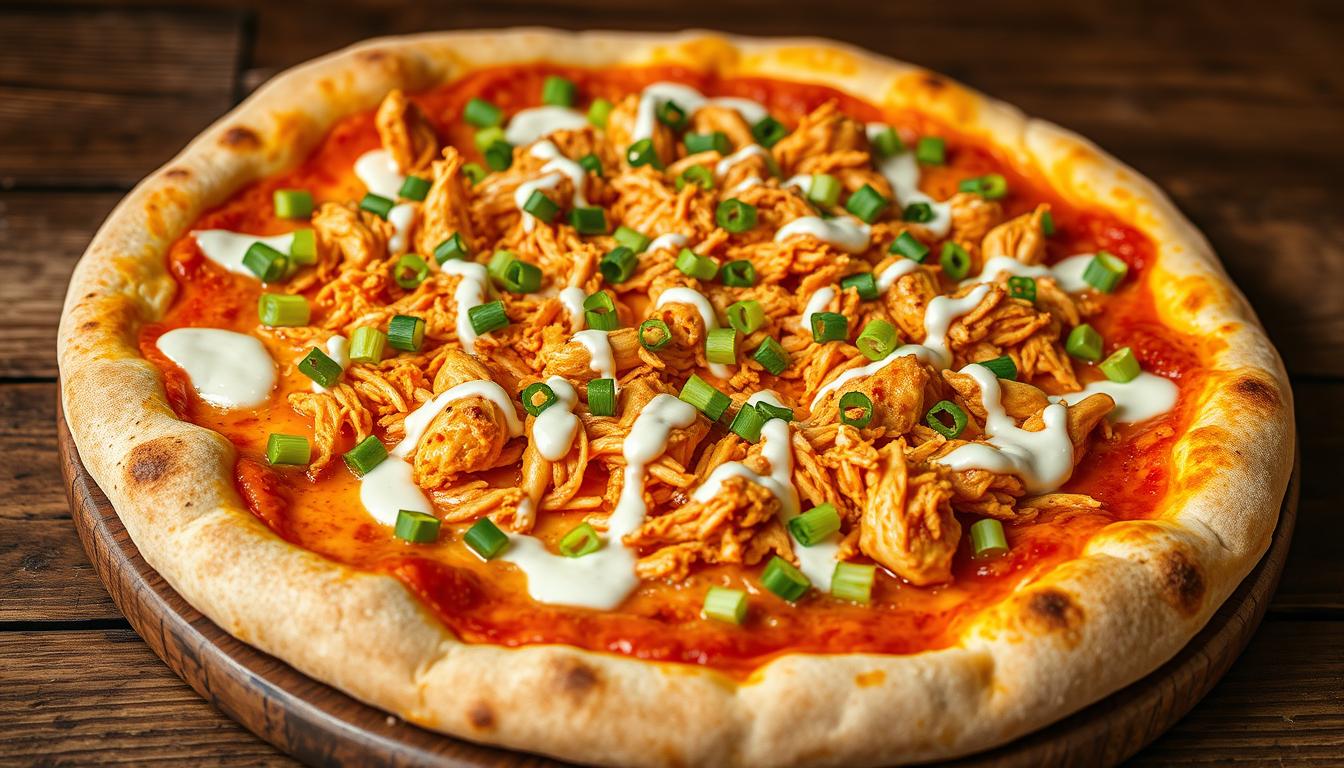 buffalo chicken pizza