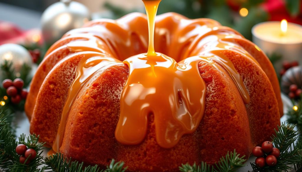 buttered rum cake glaze