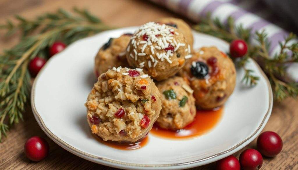 cranberry turkey stuffing balls