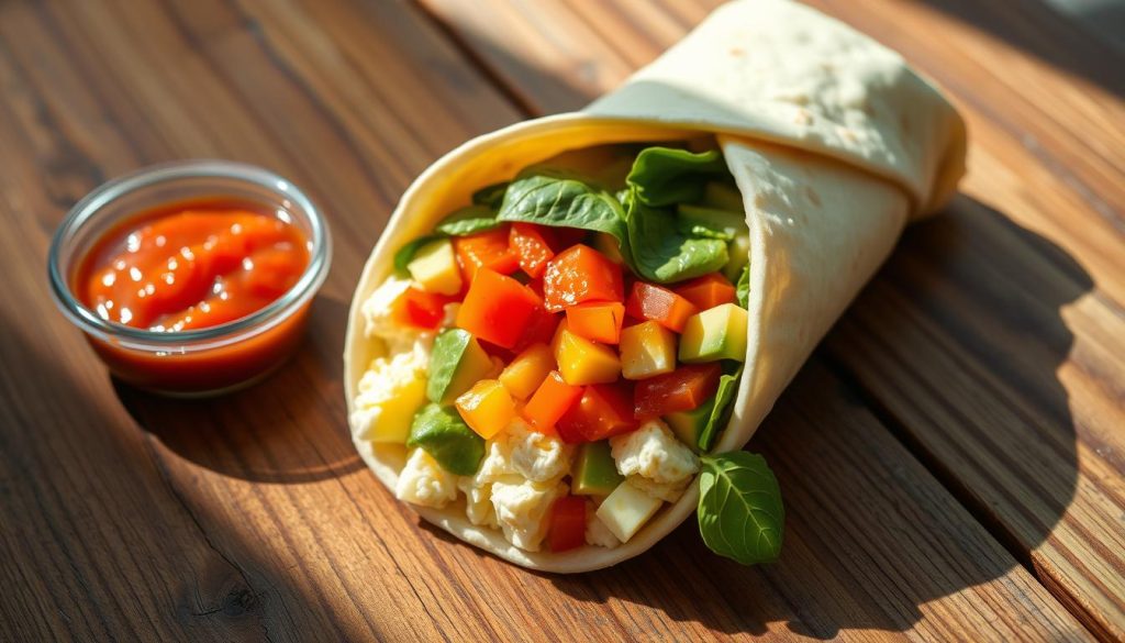 customizable breakfast burrito