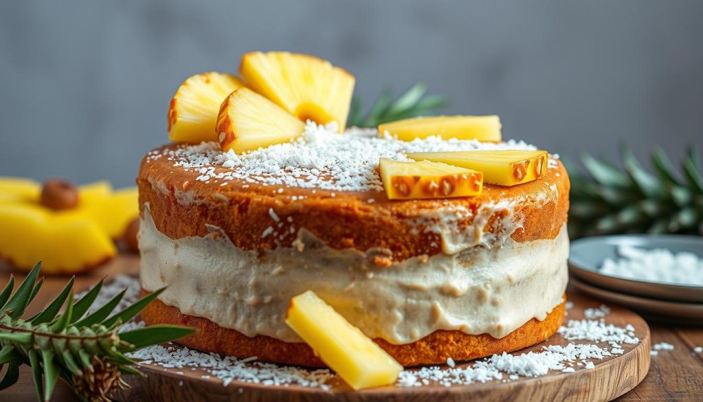 gluten-free pineapple cake