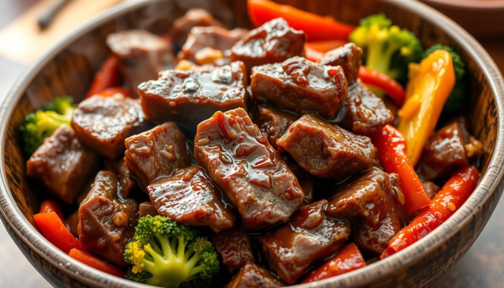 teriyaki beef stir-fry