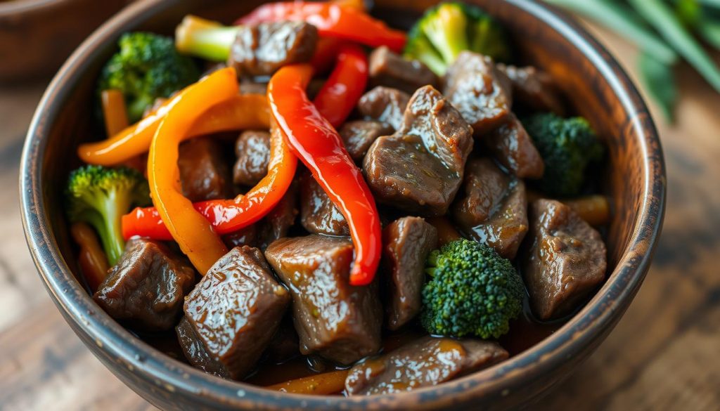 teriyaki beef stir-fry