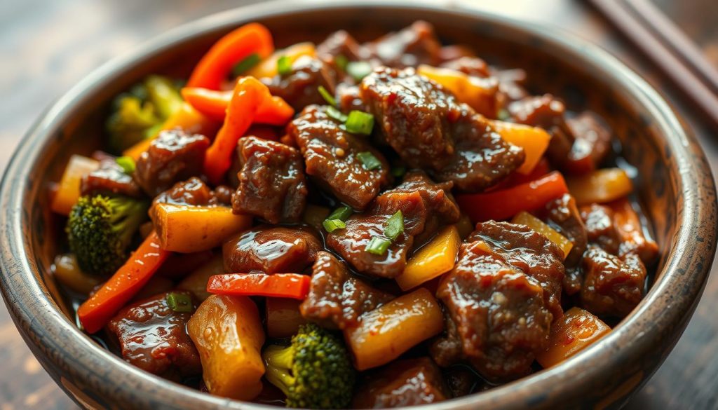 teriyaki beef stir-fry