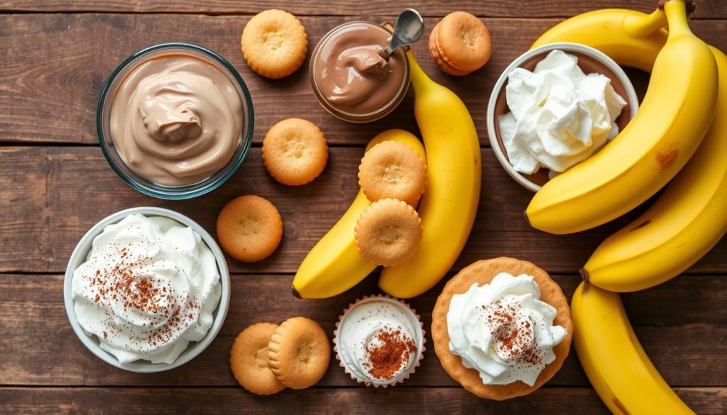 Banana Pudding Chocolate Puffs Ingredients