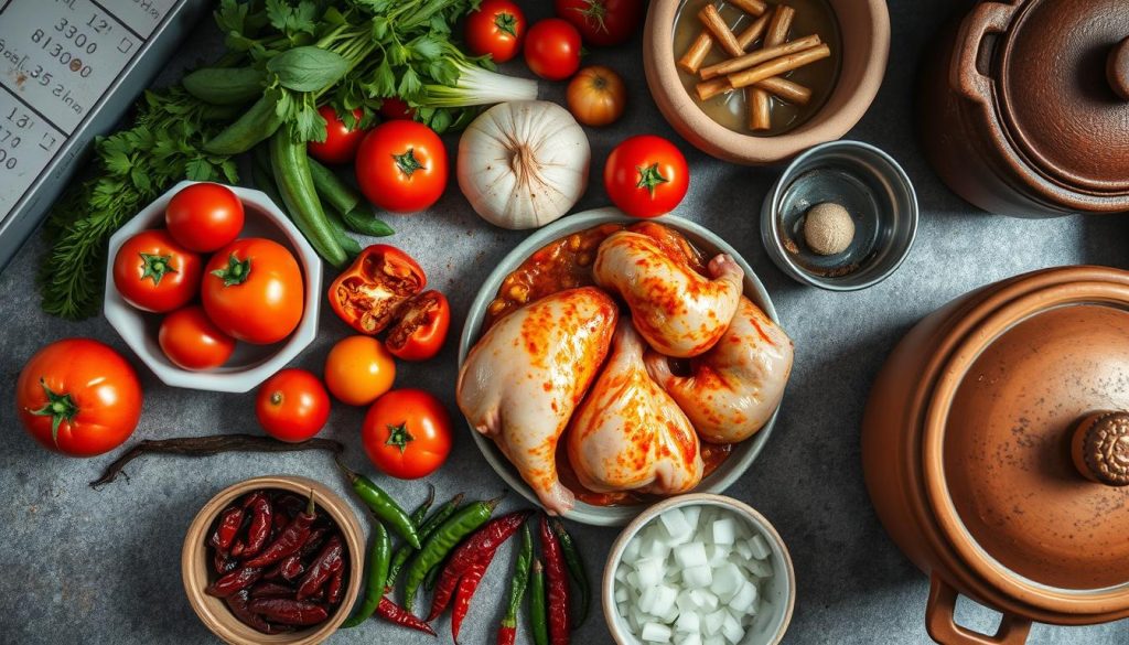 Birria de Pollo Preparation