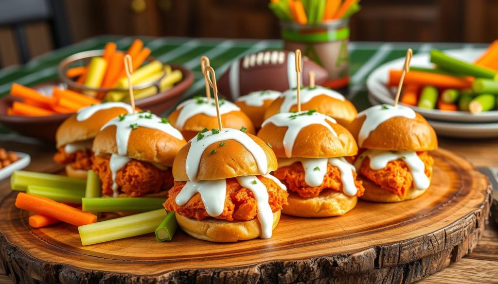 Buffalo Chicken Sliders