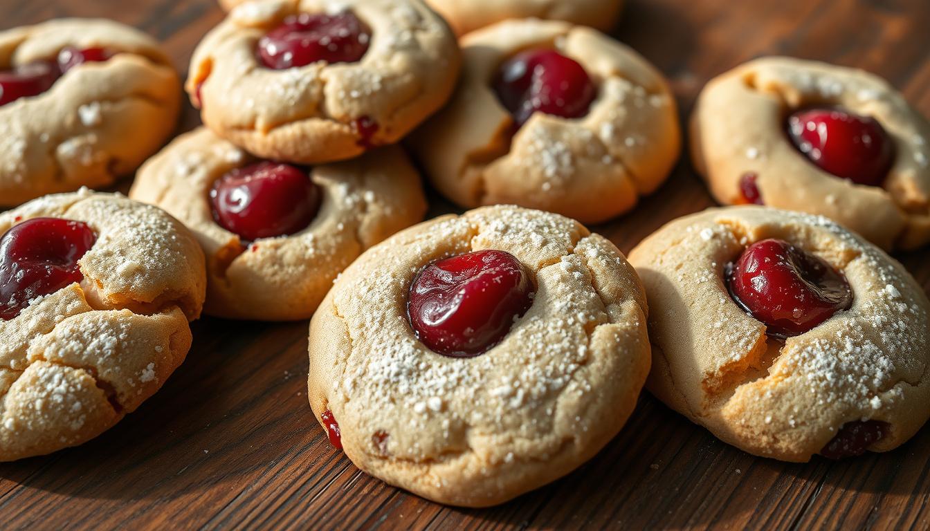 Cherry Almond Amish Sugar Cookies