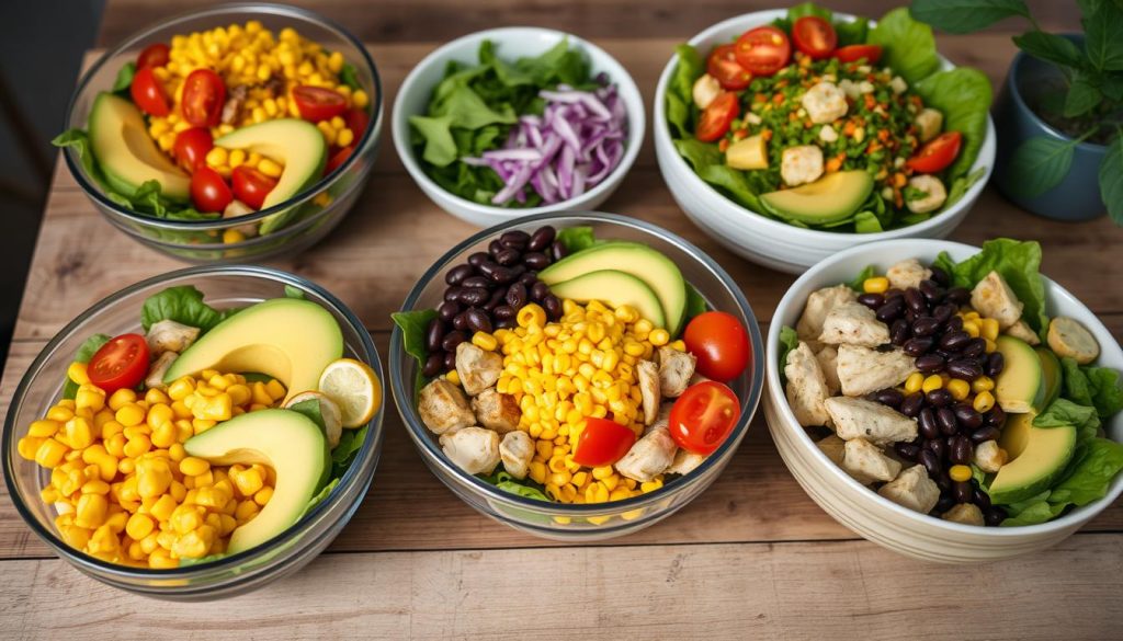 Chicken Avocado Salad Variations