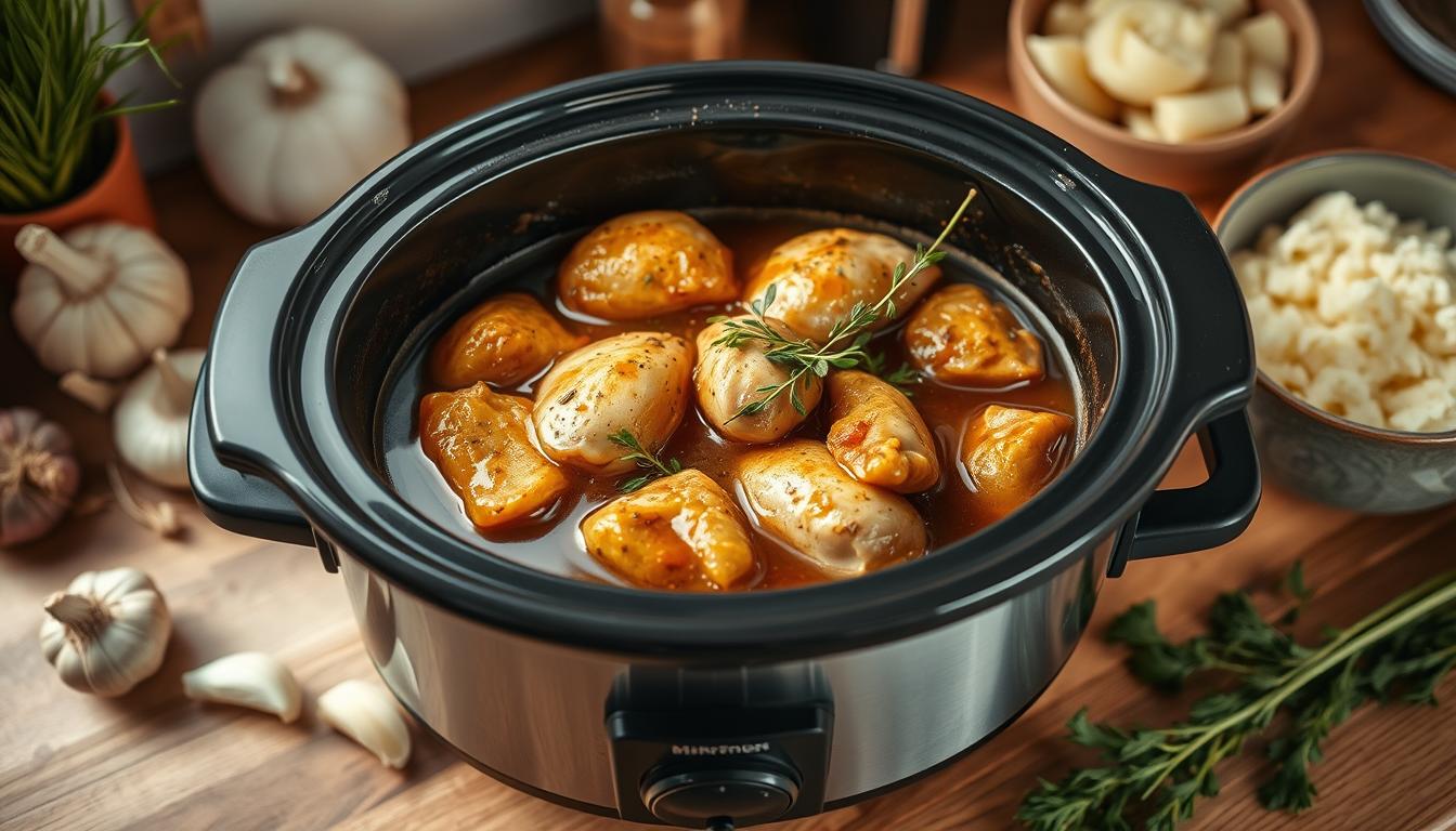 Crockpot Chicken & Gravy