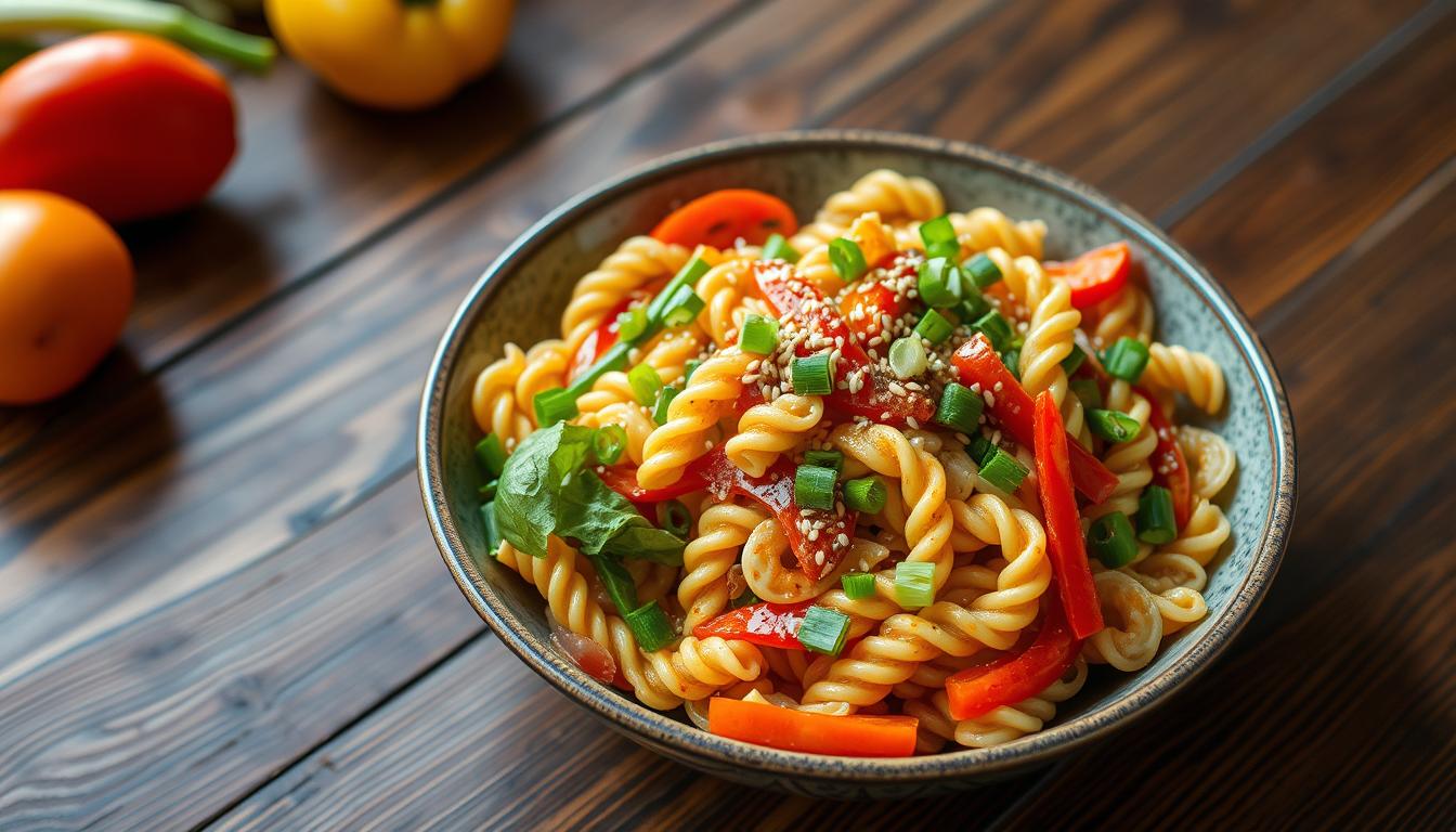 Easy Asian Pasta Salad