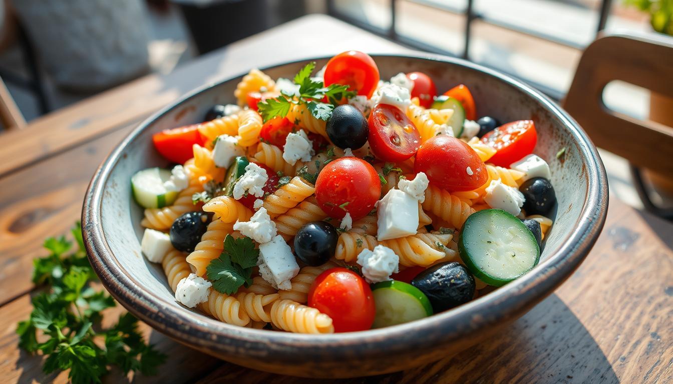 Greek-alicious Pasta Salad