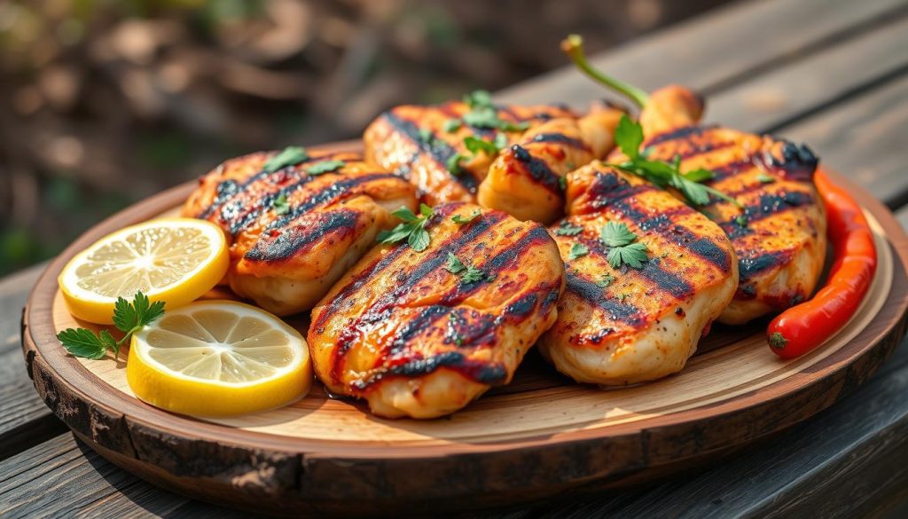 Grilled Lemon Pepper Chicken