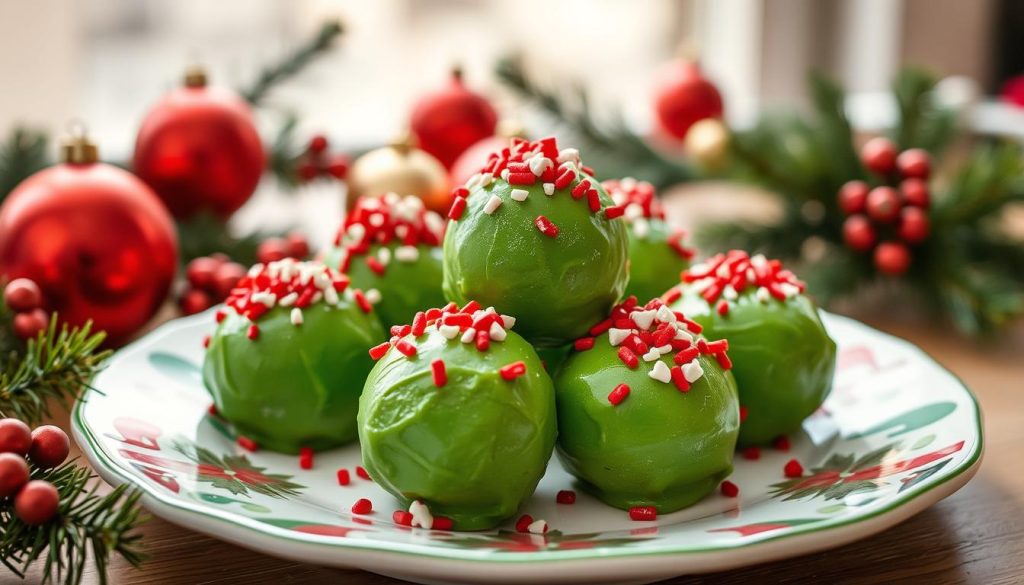 Grinch Oreo Balls