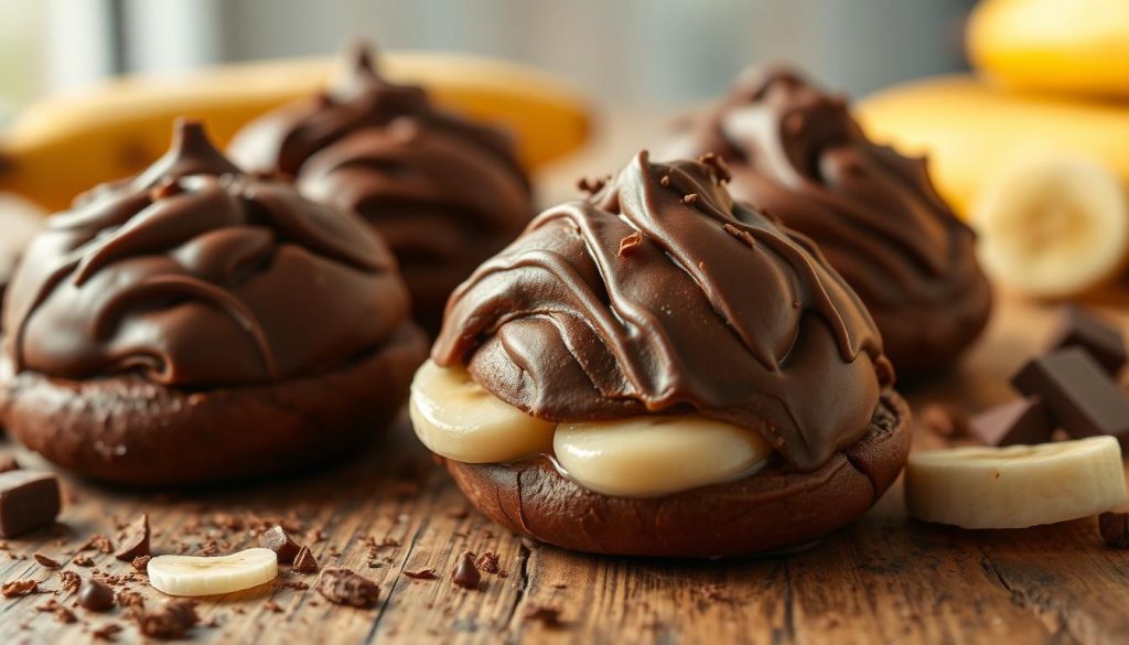 Irresistible Banana Pudding Chocolate Puffs