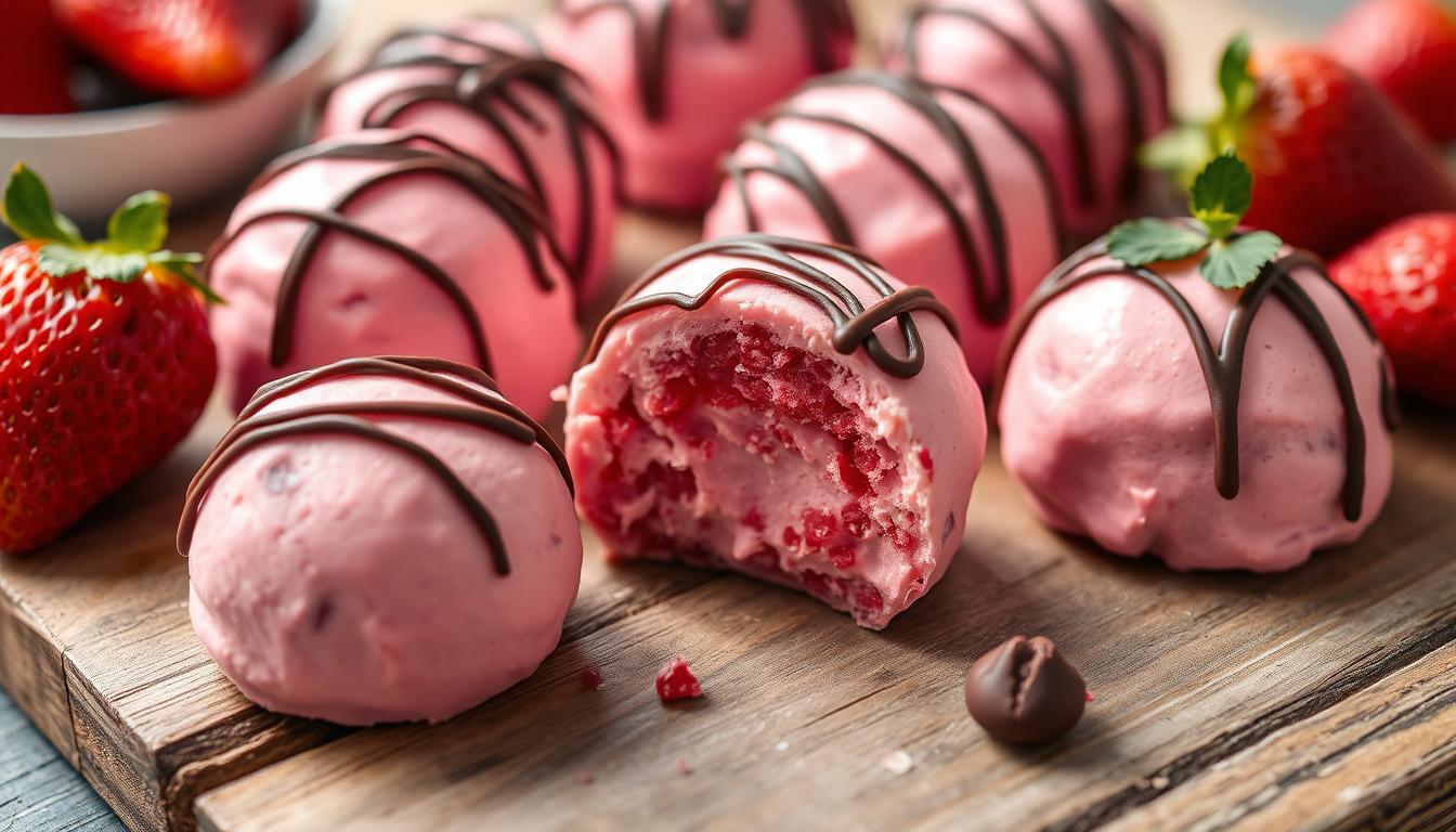 Irresistible Strawberry Velvet Cheesecake Truffles Recipe