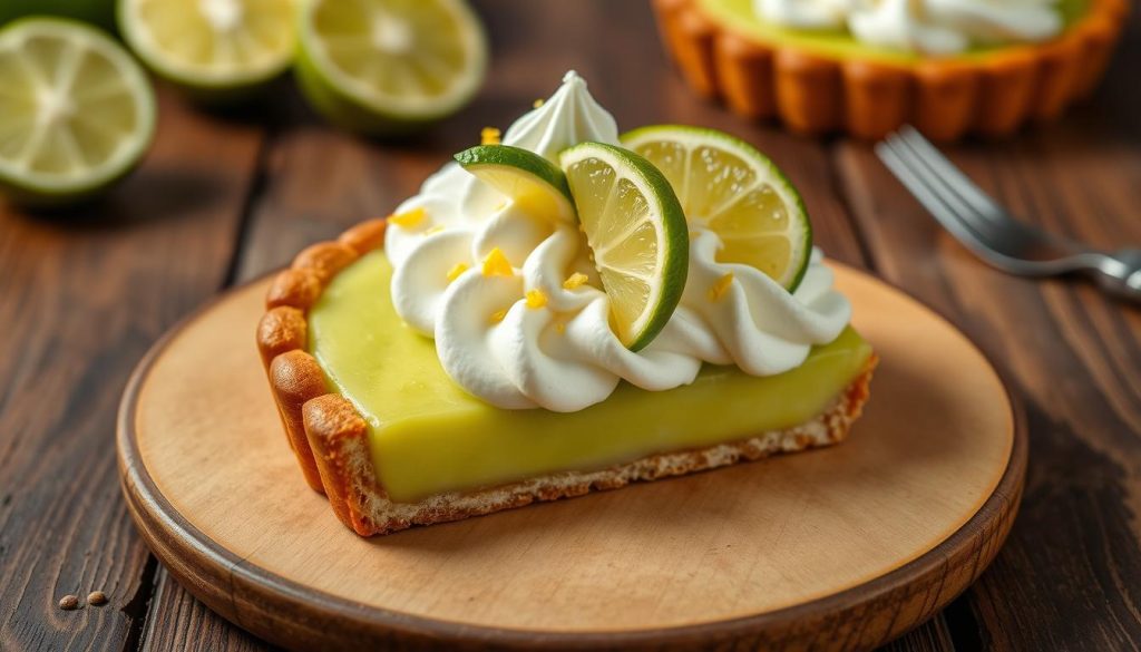 Key Lime Pretzel Tart