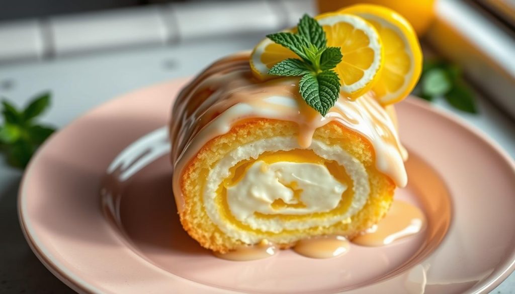 Lemon Roll Cake