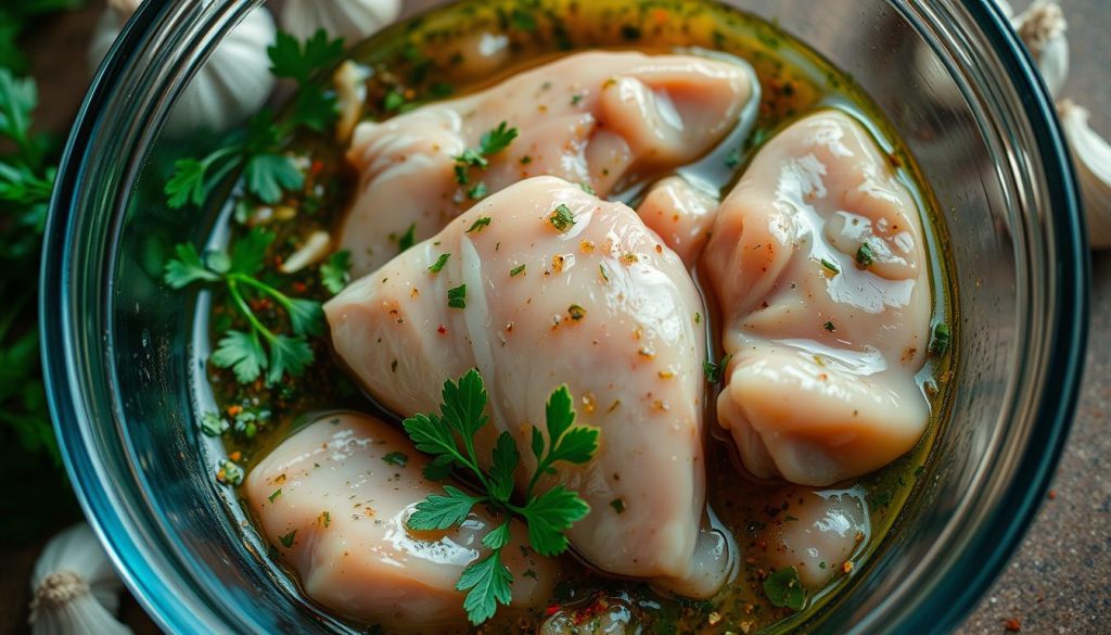 Marinating Chicken