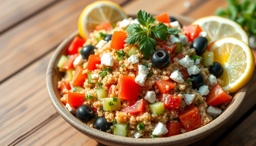 Mediterranean Quinoa Salad