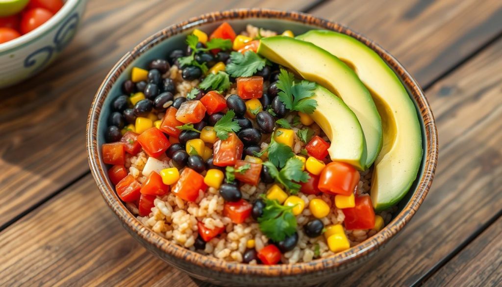 Mexican Bean and Rice Salad