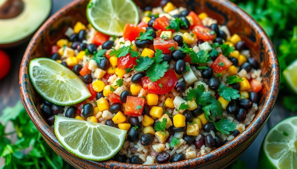 Mexican cuisine salad