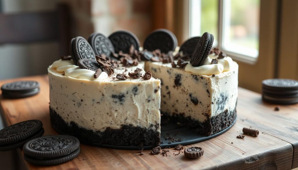 Oreo cheesecake