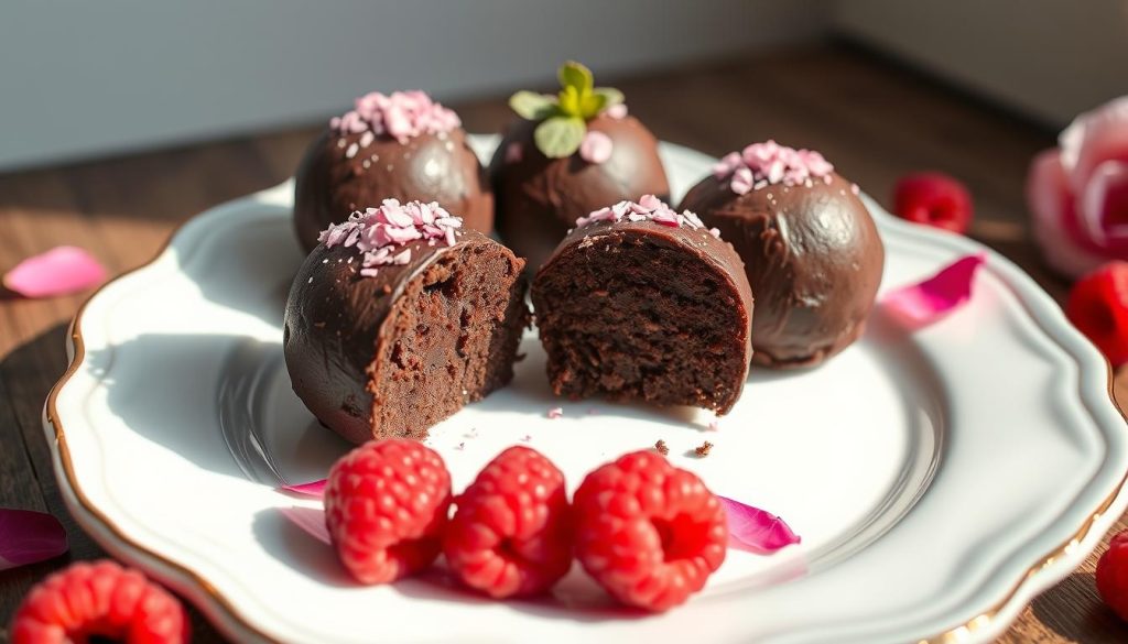 Raspberry Rose Chocolate Truffles Recipe