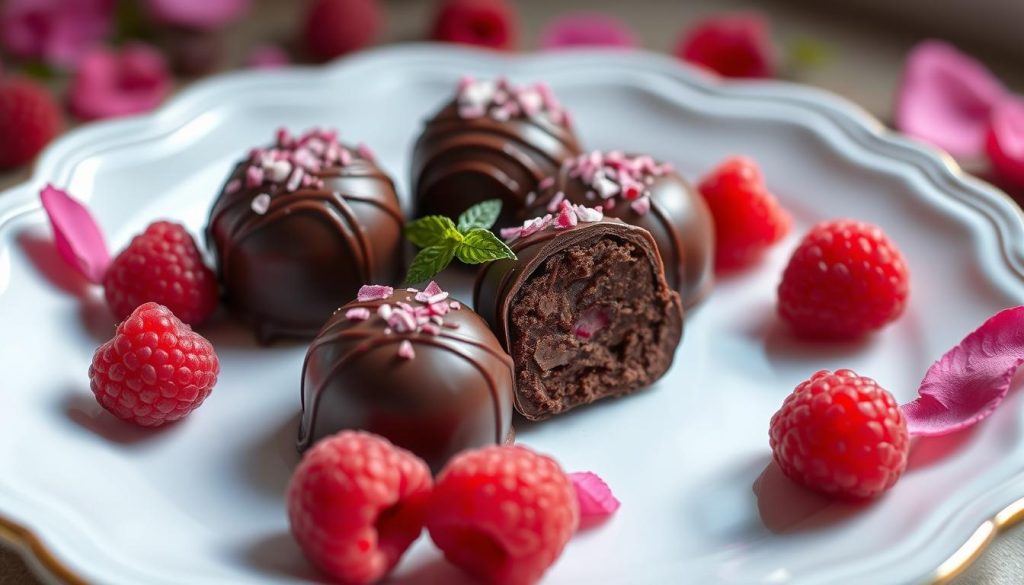 Raspberry Truffles