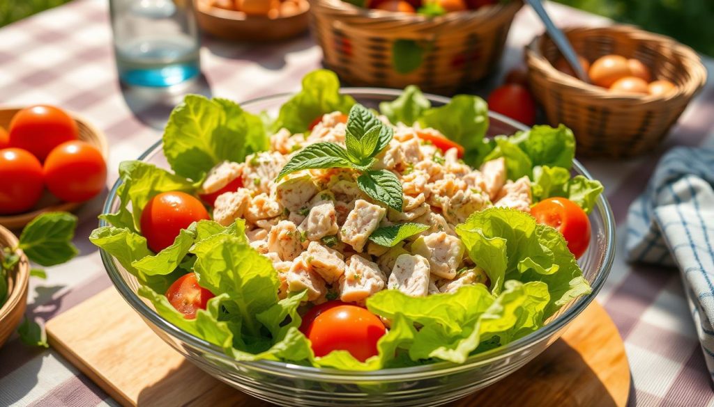 Refreshing Mint and Tuna Salad