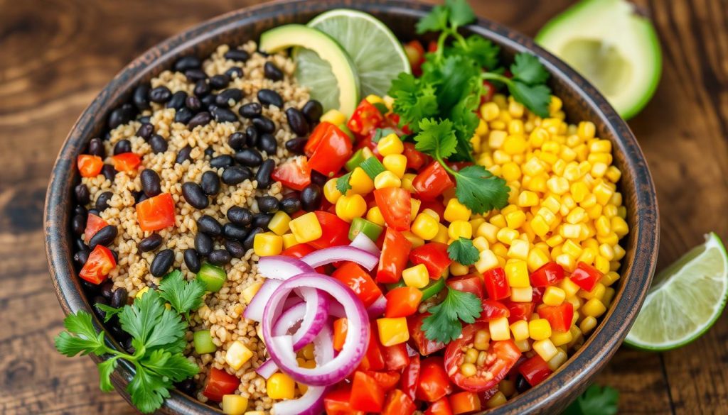 Southwestern Quinoa Salad Ingredients