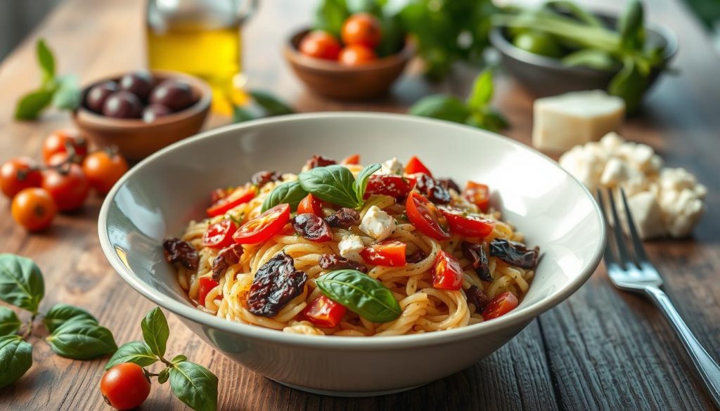 Sun-Dried Tomato Basil Orzo