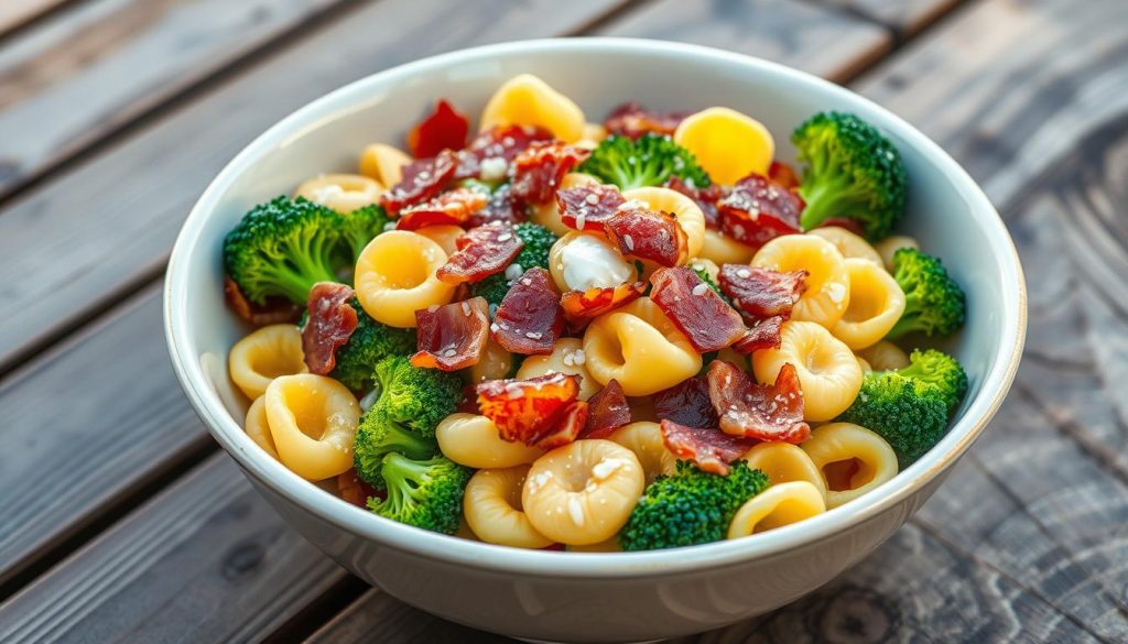 Tortellini Bacon Broccoli Salad