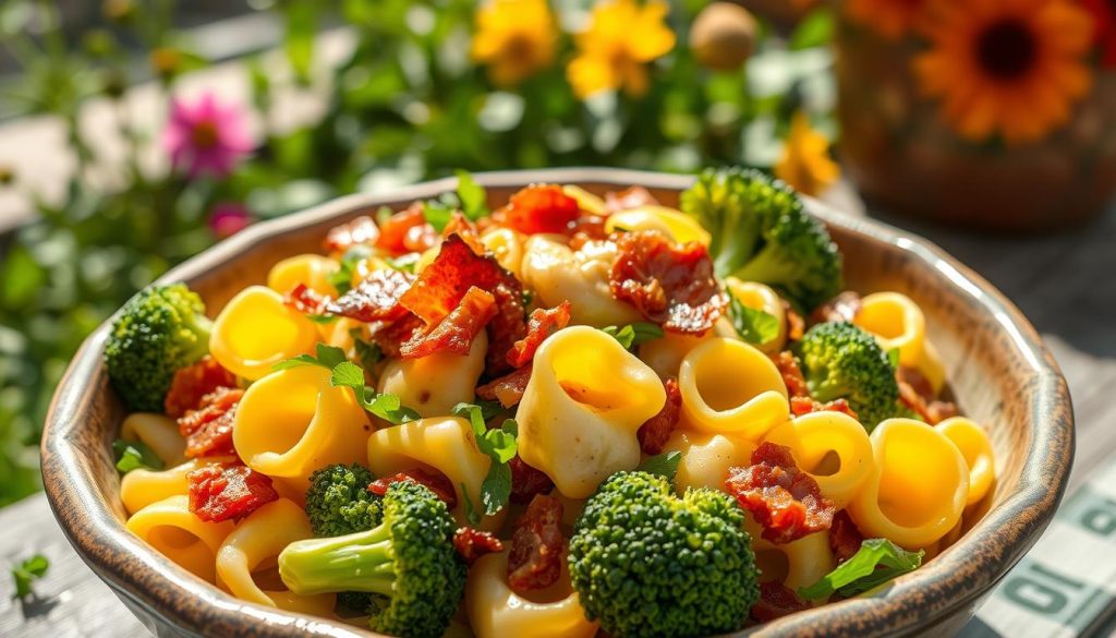 Tortellini Bacon Broccoli Salad