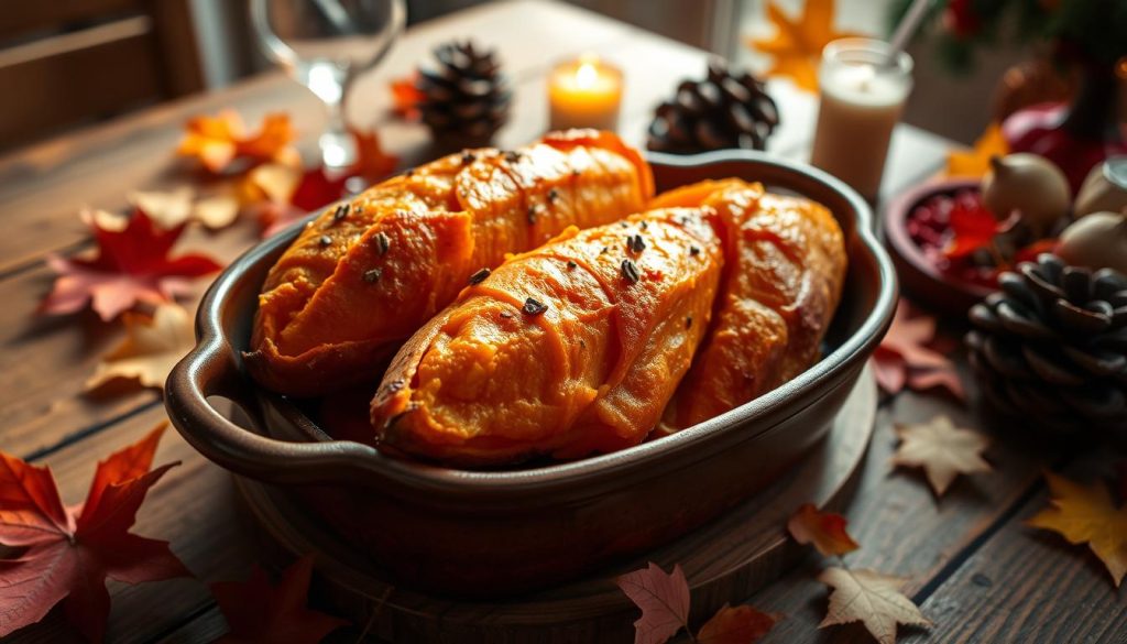 baked sweet potatoes