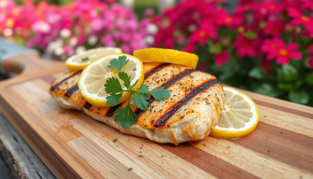 grilled lemon pepper chicken