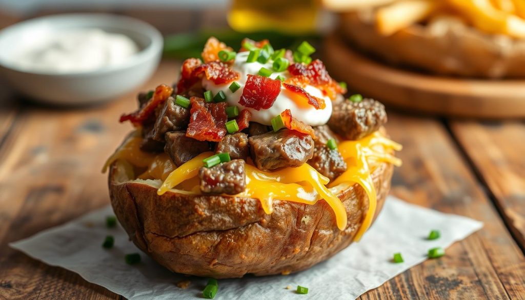 loaded potato toppings