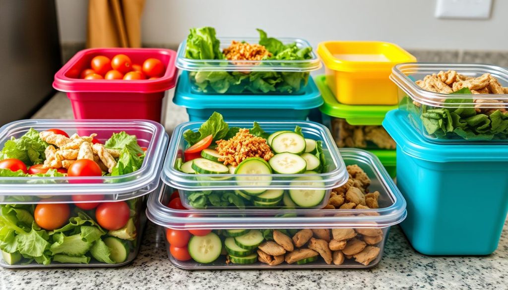 meal prep salad storage containers