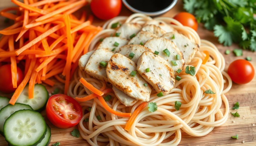 soba noodle salad ingredients